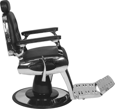 Karrige berberi Gabbiano Francis, ergonomike, e zezë