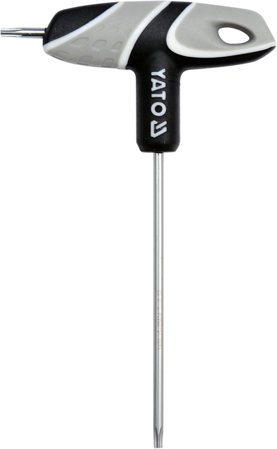 Çelës Torx Yato YT-05604, T15, dorezë T, me vrimë