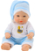 Kukull bebe me pizhamë, 30cm, duar dhe këmbë të lëvizshme, blu