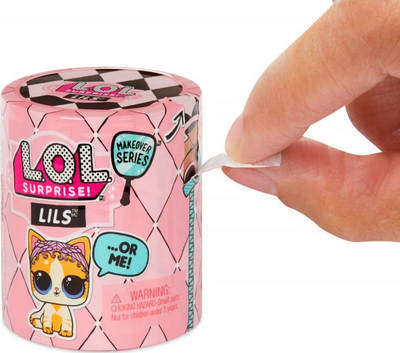 Lodër surprizë L.O.L. Surprise Lils Series 5, figurinë për koleksion, kapsulë plastike, rozë me shumë ngjyra