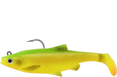 Set karremash Savage Gear 3D Roach Paddle Tail, 10cm, set shumëngjyrësh