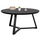 Tavolinë e rrumbullakët për kafe Φ80x42Hcm (HM9586.01), zezë