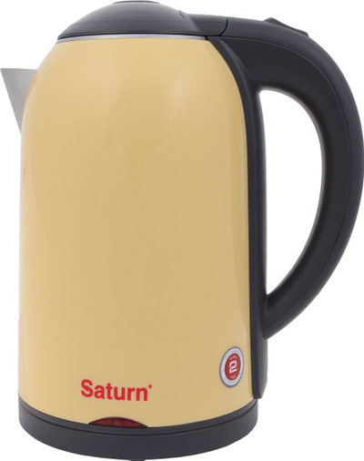 Ibrik elektrik Saturn ST-EK8449, 1800 W, 1.7 l, bezhë