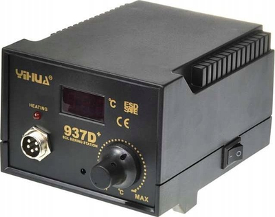 Stacion saldimi Yihua 937D Plus, 50W, 200-480°C, i zi