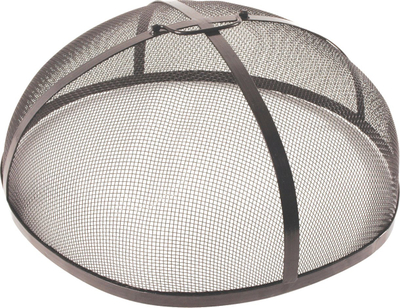 Mbulesë rrjete për vatër zjarri Esschert Design Wire, metalike, diametër 58 cm, e zezë