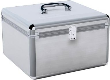 Kuti CD/DVD MediaRange 300 (BOX76), ngjyrë argjendi