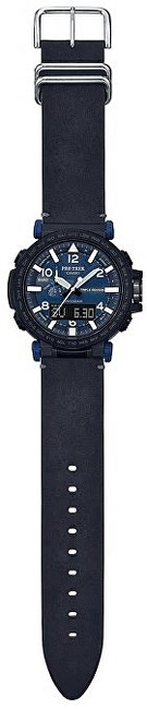 Orë për meshkuj Casio Protrek PRG-650YL-2ER, e zezë/kaltër