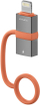 Adapter USB C në Lightning 4smarts, 27W, 480 Mbps, portokalli