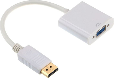 Kabllo Displayport-D-sub Gembird, e bardhë