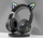 Kufje over ear Goodbuy Strange Eyes, Bluetooth, RGB, të zeza