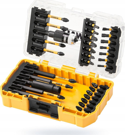 Set aksesorësh goditës Dewalt FLEXTORQ 32 copë me gotë termike