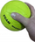 Спортска топка Foam Master UM126 G, PU пена, 15cm, неонско зелена