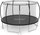 Trampolinë për kopësht FUNFIT Premium 490cm, me rrjetë brenda, me shkallë