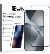 Mbrojtëse ekrani Quik Accessories, Tempered Glass Full Cover, për Oppo Find X9 Pro, transparente