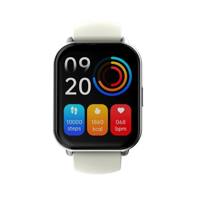Smartwatch HiFuture FutureFit Zone 2, ekran 1.96", IP68, bezhë