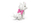 Lodër ndërtimi LEGO Disney The Aristocats Adorable Marie, set figurë, shumëngjyrëshe