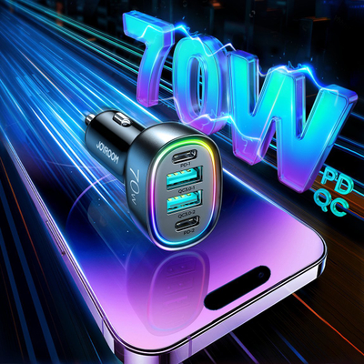 Karikues makine Joyroom JR-CL29, 70W, 2x USB 2x USB C, i zi
