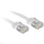 Kabllo rrjeti Lindy Patchcord Cat6, 10m, e sheshtë, e bardhë