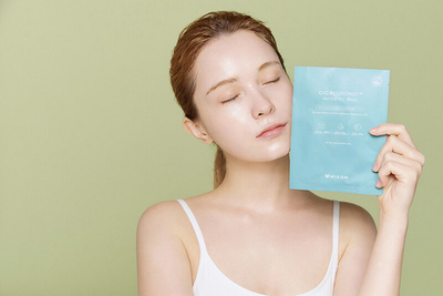 Maskë hidratuese me acid hialuronik MIZON Cicaluronic (Water Fit Mask) 24 g