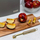 Heqës bërthamash për fruta KingHoff, çelik inox, i argjendtë