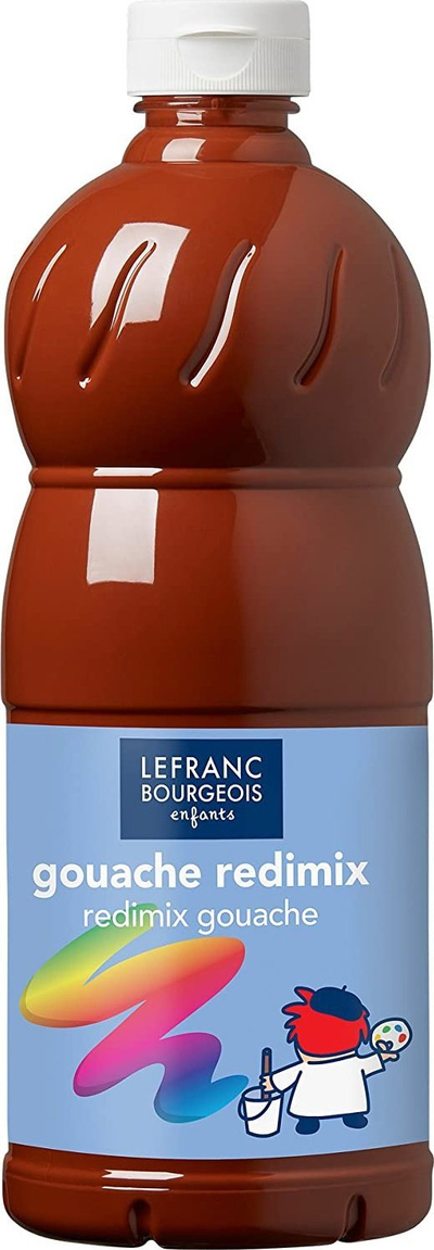 Bojë uji për fëmijë Lefranc Bourgeois Redimix, 500ml, jo toksike, ngjyrë e përzier