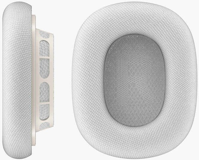 Jastëkë kufjesh Vonmählen Air Cushions për Apple AirPods Max, zëvendësues, gri e çelët