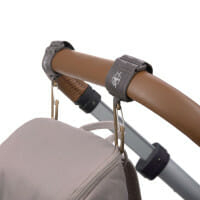 Varëse çante karroce LÄSSIG Bag Hooks, set, të zeza