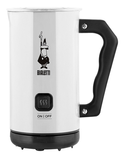 Rrahës qumështi elektrik Bialetti White, 300 ml, 220-240V, i bardhë