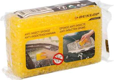 Sfungjer për insekte DUNLOP, 10.5 x 7 x 3.5 cm, shkumë, i verdhë