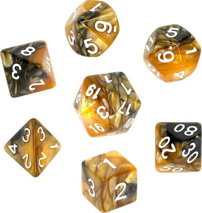 Set zaresh Rebel, 7 copë, të kafta