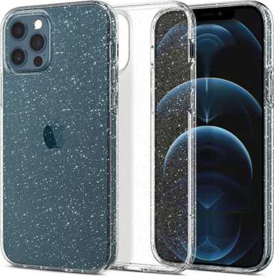Mbështjellëse Spigen Liquid Crystal për iPhone 12/12 Pro, transparente