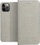 Këllëf telefoni Luna Book Gold për Xiaomi Redmi Note 13 Pro Plus 5G, tip libër, me magnet, argjendtë