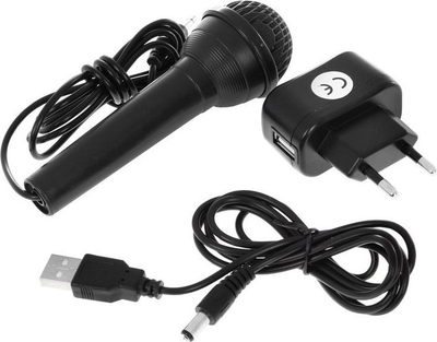 Tastierë elektronike MQ MD-6129, 61 taste, me mikrofon, e zezë