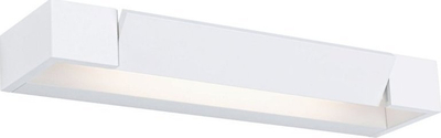 Llambë murale Paulmann Lucille LED, 40 cm, e bardhë, e zbehshme, IP44