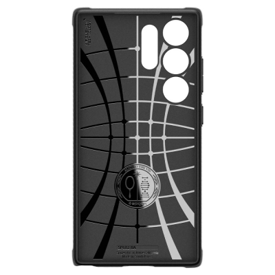 Kuti telefoni Spigen Rugged Armor për Samsung Galaxy S24 Ultra, mbrojtëse, e zezë matte
