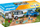 Set lodrash Playmobil FamilyFun 71423, makinë me karvan, 128 copë, blu
