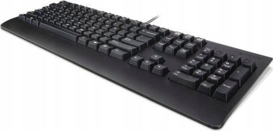 Tastierë Lenovo Keyboard, me kabllo, DE, e zezë