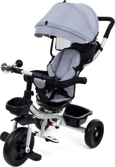 Triçikletë për fëmijë Funfit Kids Twits (2675), e hirtë