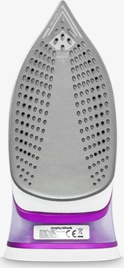 Пегла со пареа Morphy Richards Turbo Glide, керамичка плоча, автоматско исклучување, виолетова