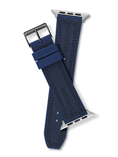 Rrip silikoni Guess për Apple Watch (42-45 mm) CS3003S3, e kaltër