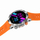 Ora e zgjuar Mski Gravity GT20 4, ekran 1.43\" AMOLED, Bluetooth Call, argjendt me rrip portokalli