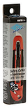 Prerëse sigurie WEDO Safety Cutter Standard, teh trapezoidal, tërheqje automatike e tehut, e zezë e kuqe