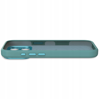 Këllëf silikoni Decoded për iPhone 17 Pro Max, MagSafe, Retro Blue