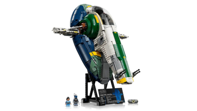 Set lodër LEGO Star Wars Jango Fett's Starship 75409, 2970 pjesë, model koleksionues, shumëngjyrëshe