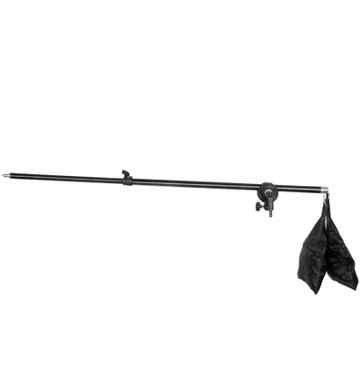 Krah boom fotografik GlareOne Boom Arm, 135 cm, alumni, i zi