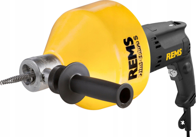 Pajisje elektrike për pastrim tubash Rems Mini Cobra S Set, Ø 8 10 mm, 230V, e verdhë