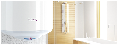 Bojler termoelectric Tesy BiLight GCVS 1004420 B11 TSR, 2000 W, 100 L, i bardhë