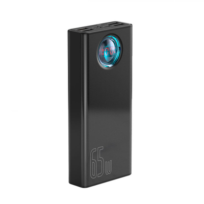 Powerbank Baseus Amblight Overseas Edition, 30000mAh, karikim i shpejtë, i zi