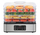 Dehidrator për fruta dhe perime Heinner Drymaster Pro, 320-380W, 5 tepsi inox, argjendtë transparent