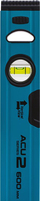 Nivel uji MyTools ACU 2, 60 cm, alumin, blu